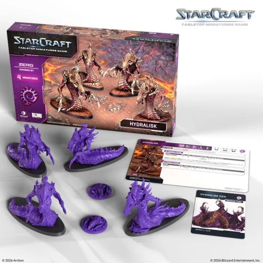 StarCraft Hydralisk - Zerg - Expansion Set - Archon Studio SCMG0007