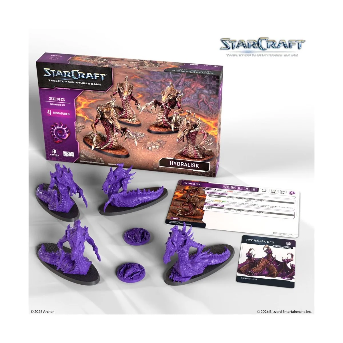 StarCraft Hydralisk - Zerg - Expansion Set - Archon Studio SCMG0007