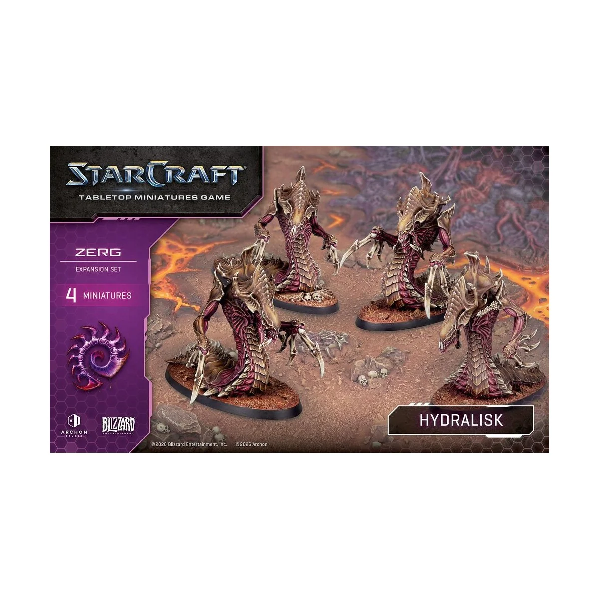 StarCraft Hydralisk - Zerg - Expansion Set - Archon Studio SCMG0007