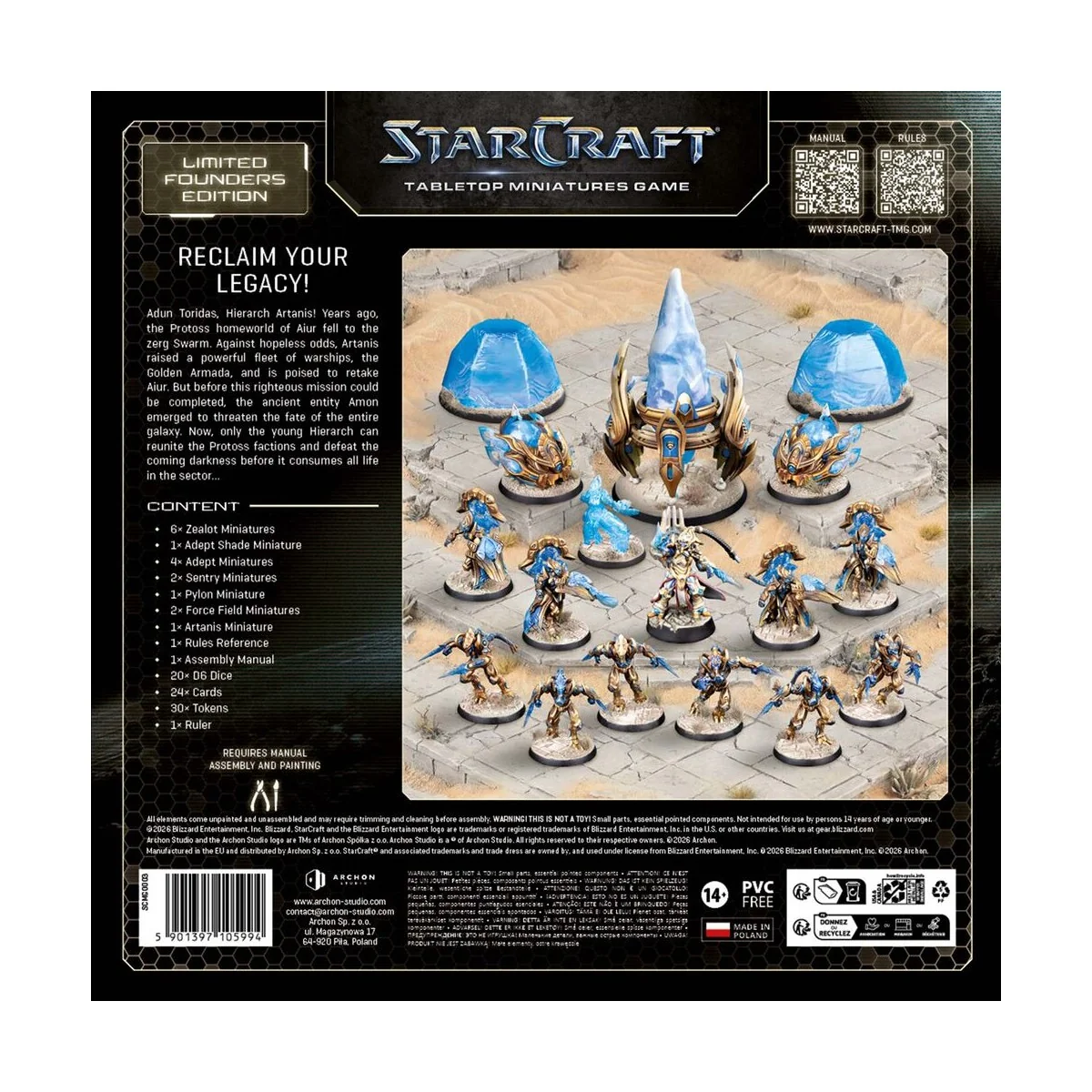 StarCraft Protoss Starter Set Founders Edition - Archon Studio SCMG...