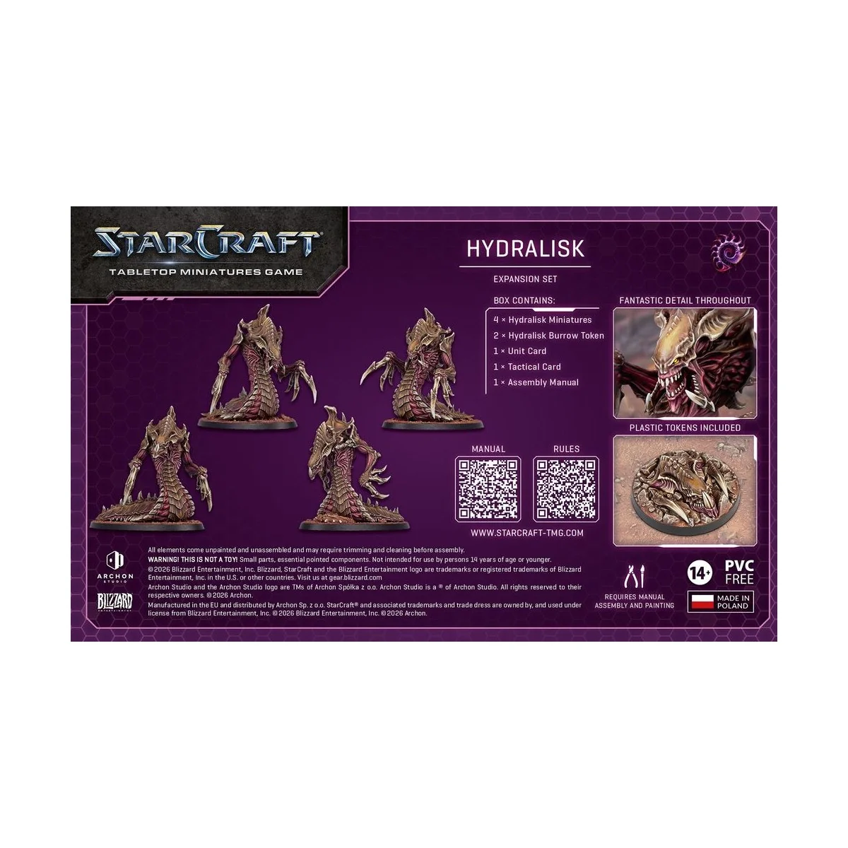 StarCraft Hydralisk - Zerg - Expansion Set - Archon Studio SCMG0007