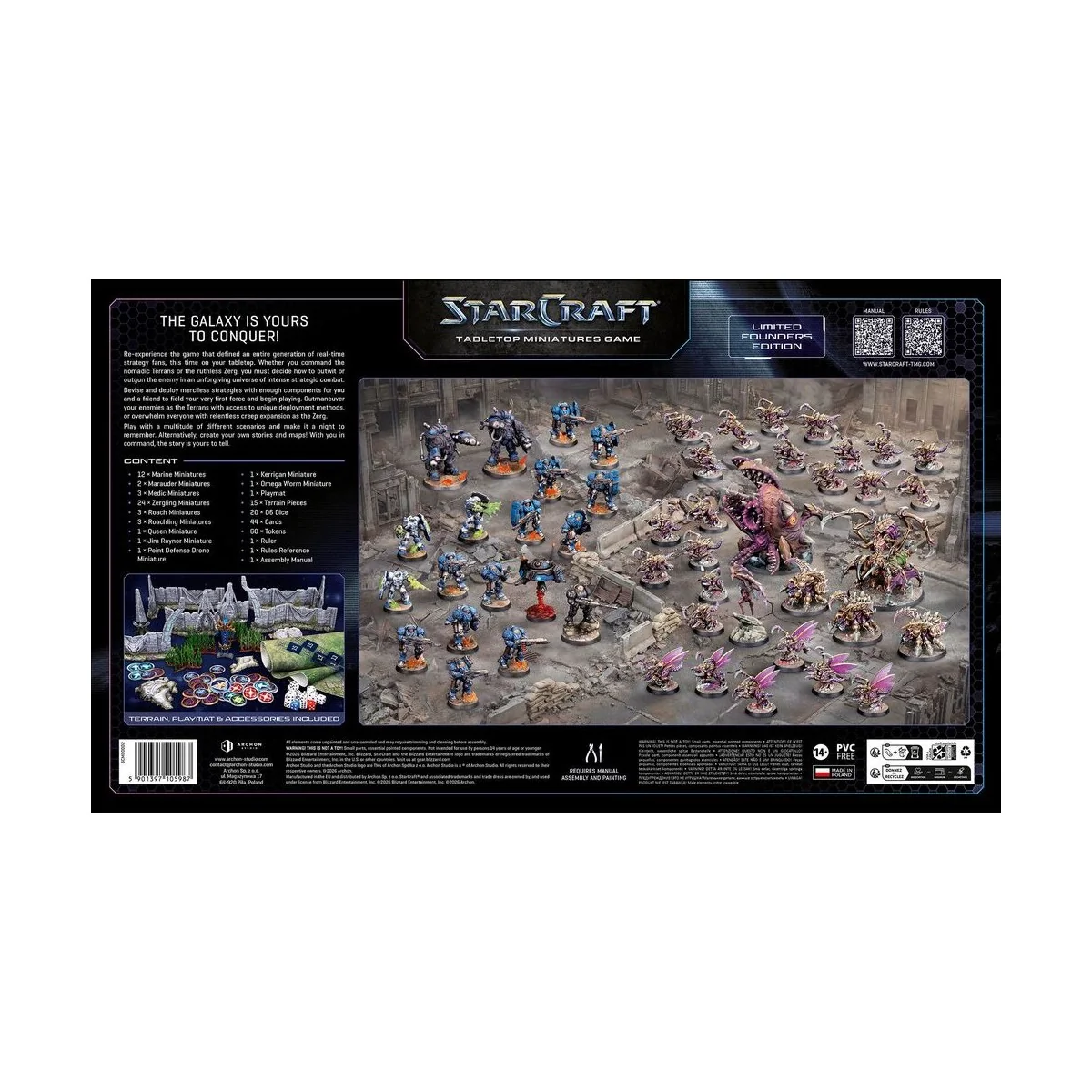 StarCraft Two Player Starter Set Founders Edition - Archon Studio S...