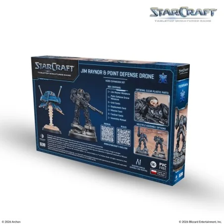 StarCraft Jim Raynor (Raynor's Raiders) - Terran - Hero Expansion S...