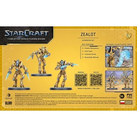 StarCraft Zealot - Protoss - Expansion Set - Archon Studio SCMG0017