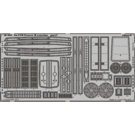 Su-24M Fencer D exterior, 1/48 - Eduard Accessories 48695