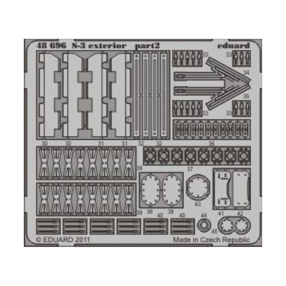 S-3 exterior for Italeri, 1/48 - Eduard Accessories 48696
