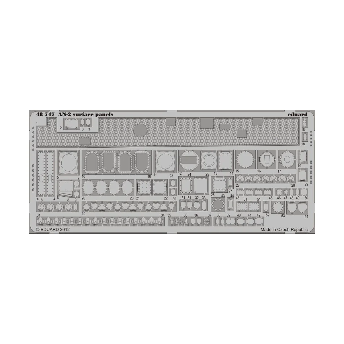An-2 surface panels for Trumpeter - Eduard Accessories 48747