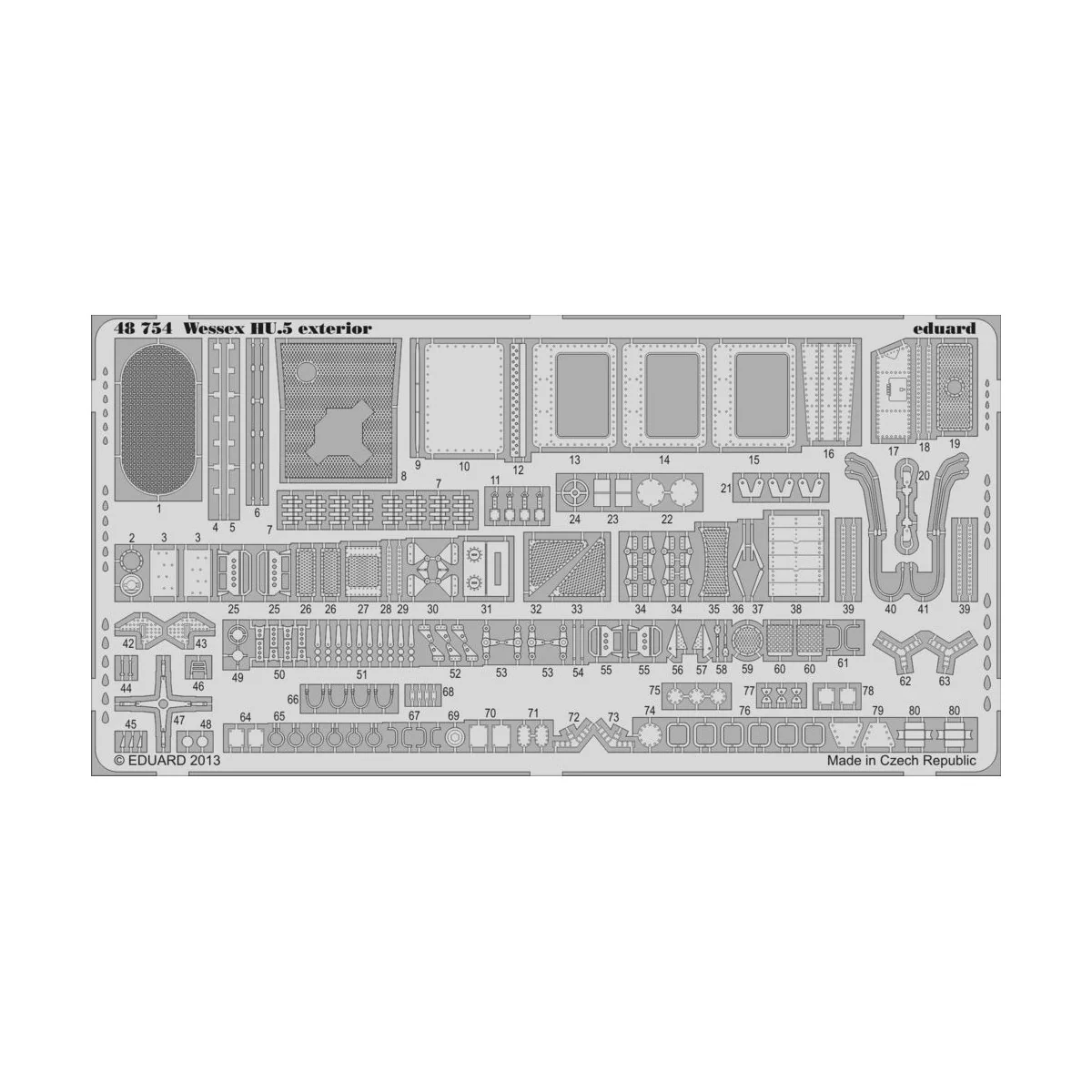 Wessex HU.5 exterior for Italeri - Eduard Accessories 48754
