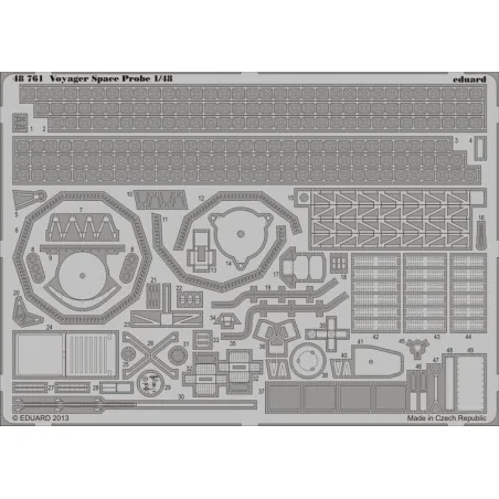 Voyager Space Probe for Hasegawa, 1/48 - Eduard Accessories 48761