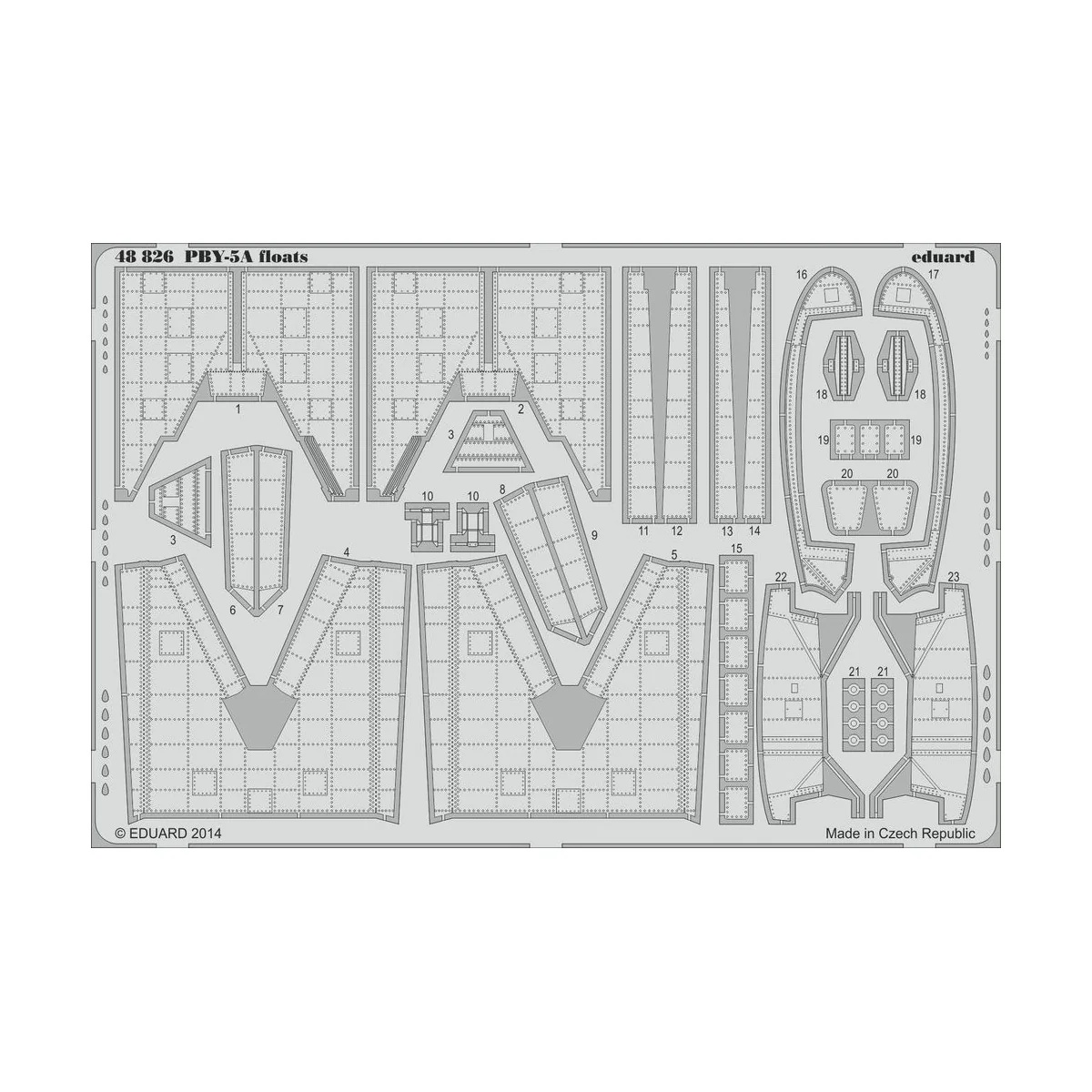 PBY-5A floats for Revell - Eduard Accessories 48826
