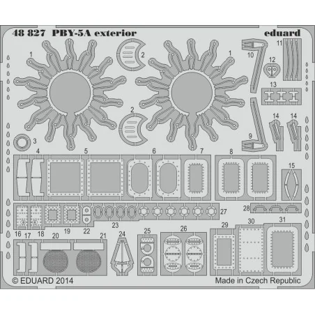 PBY-5A exterior for Revell, 1/48 - Eduard Accessories 48827