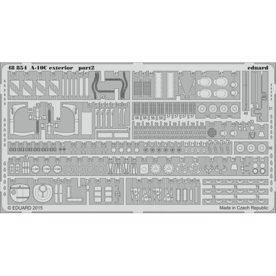 A-10C exterior for Italeri, 1/48 - Eduard Accessories 48854