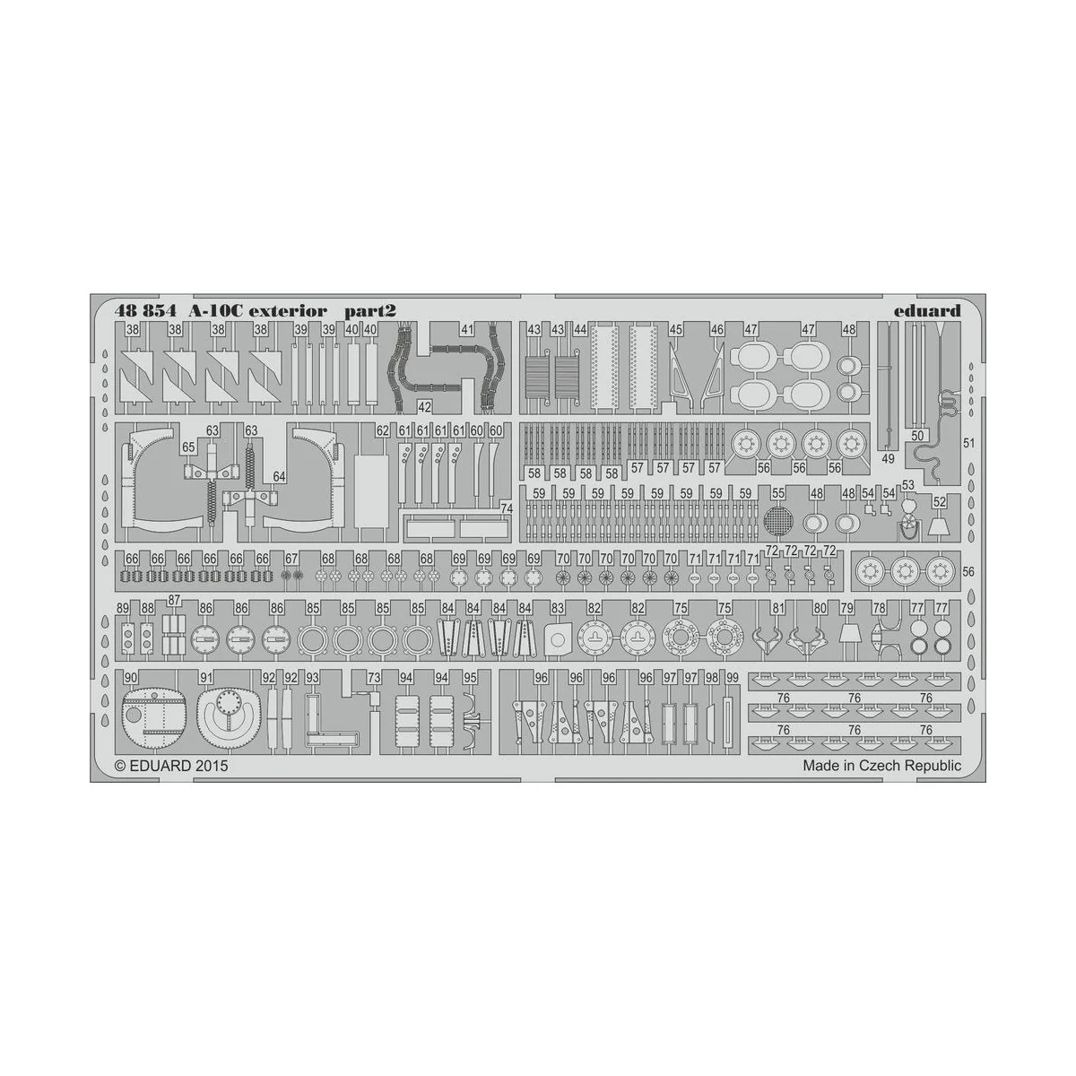 A-10C exterior for Italeri, 1/48 - Eduard Accessories 48854