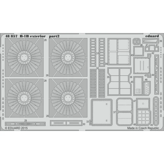 B-1B exterior for Revell, 1/48 - Eduard Accessories 48857