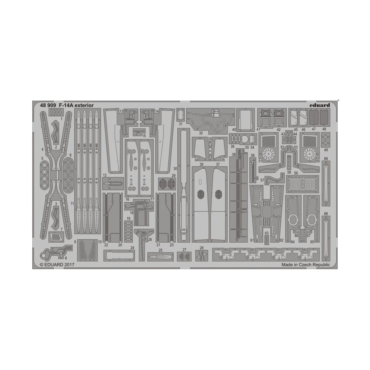F-14A exterior for Tamiya - Eduard Accessories 48909