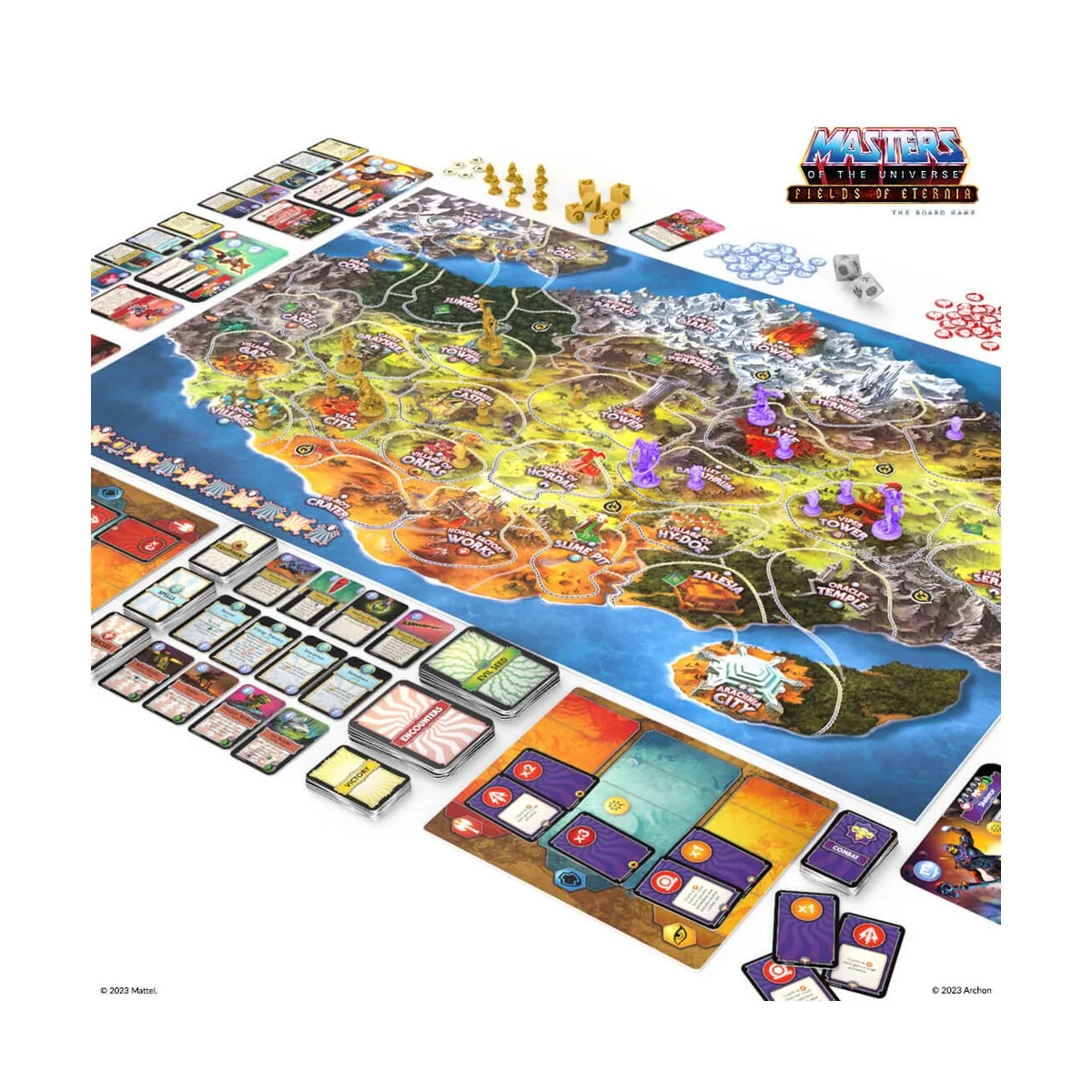 Masters of the Universe: Fields of Eternia The Board Game (DE) - Ar...