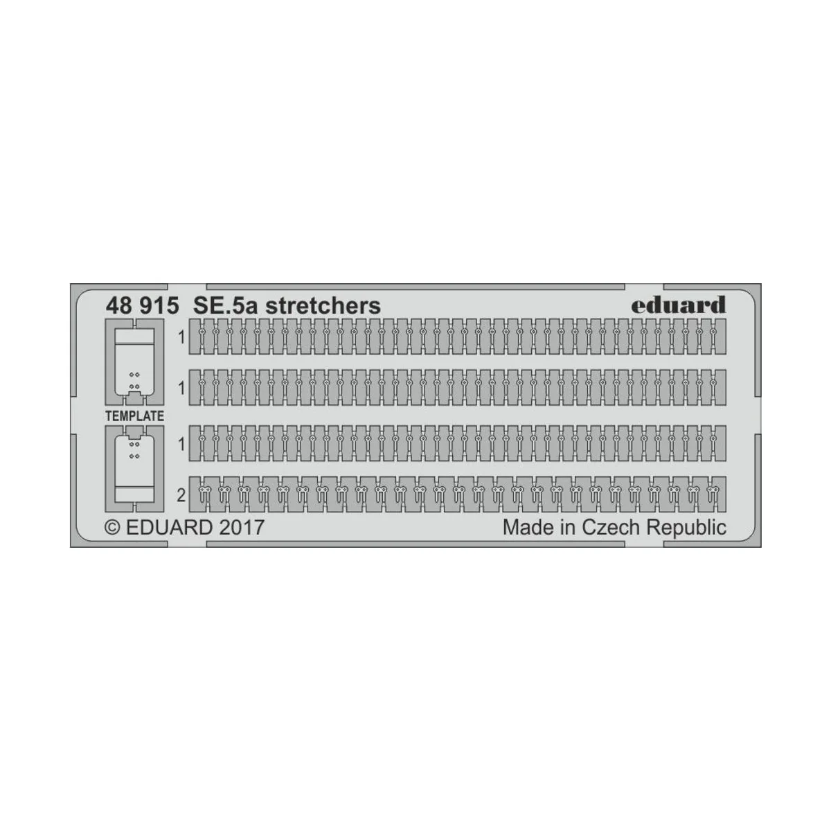 SE.5a stretchers for Eduard, 1/48 - Eduard Accessories 48915
