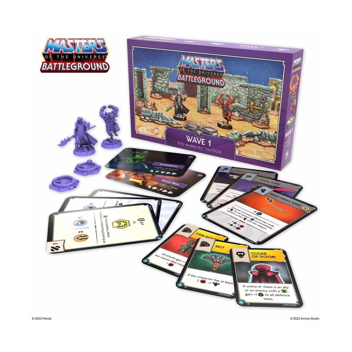 Masters of the Universe Wave 1: Evil Warriors™ Faction (FR) - Archo...