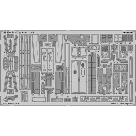F-14D exterior for Tamiya - Eduard Accessories 48970