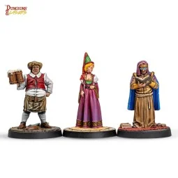 Dungeons & Lasers Miniatures: TOWNSFOLK MINIATURE PACK - Archon Stu... 2