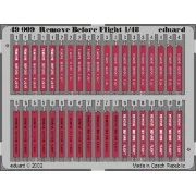 Remove Before Flight, 1/48 - Eduard Accessories 49009 Remove Before Flight, 1/48 - Eduard Accessories 49009