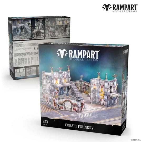 Modular Terrain: COBALT FOUNDRY - Archon Studio RAM0002
