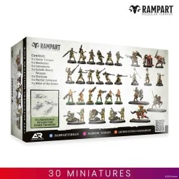 Modular Terrain: CITY DEFENDERS MINIATURE PACK - Archon Studio RAM0003 2