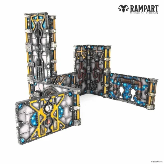 Modular Terrain: COBALT FOUNDRY - Archon Studio RAM0002