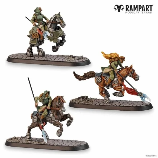 Modular Terrain: CITY DEFENDERS MINIATURE PACK - Archon Studio RAM0003