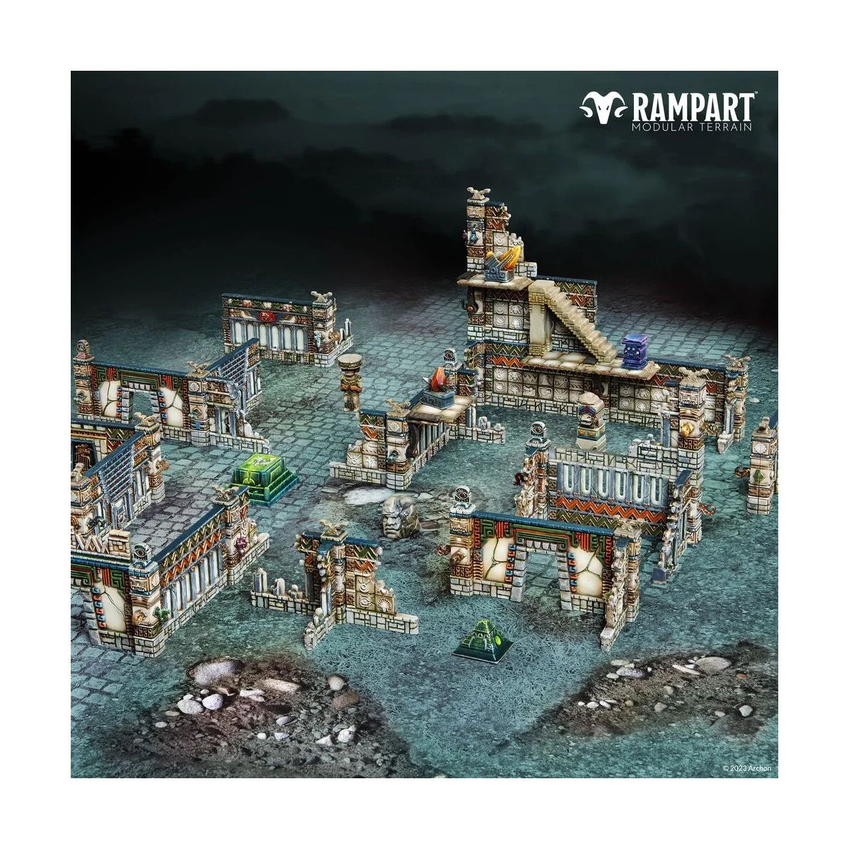 Modular Terrain: KAZUMI TEMPLE - Archon Studio RAM0005