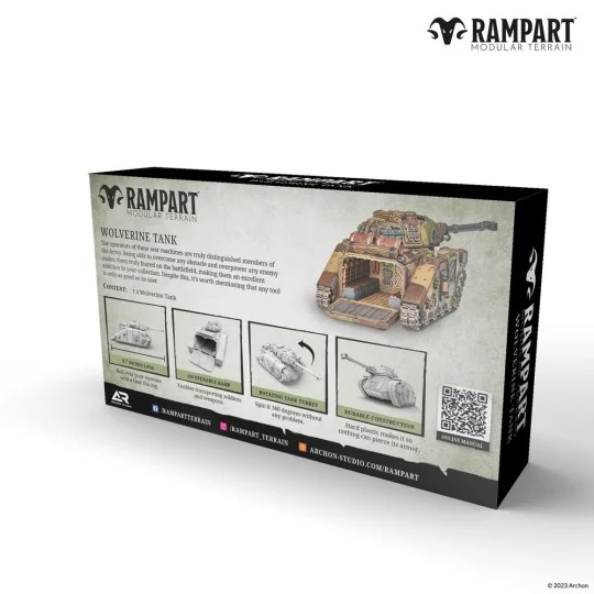 Modular Terrain: WOLVERINE TANK - Archon Studio RAM0006