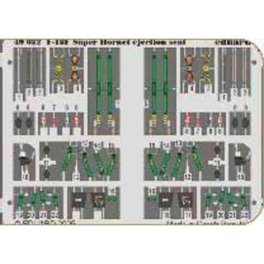 F-18E Super Hornet ejection seat für Hasegawa Bausatz, 1/48 - Eduar... F-18E Super Hornet ejection seat für Hasegawa Bausatz, 1/48 - Eduar...