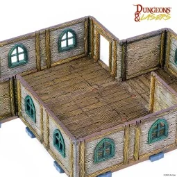 Dungeons & Lasers Expansion Set: WOODEN COTTAGE - Archon Studio DNL... 2