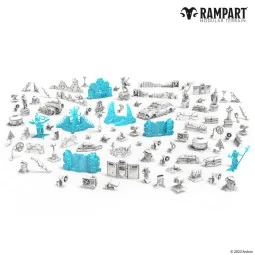 Modular Terrain: CITY RUINS BITS - Archon Studio RAM0008