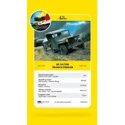 STARTER KIT US 1/4 Ton Truck 'n Trailer, 1/35 - Heller 57105