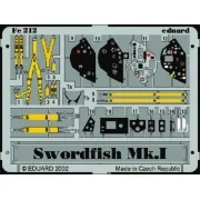 Swordfish Mk.I für Tamiya Bausatz, 1/48 - Eduard Accessories 49212 Swordfish Mk.I für Tamiya Bausatz, 1/48 - Eduard Accessories 49212