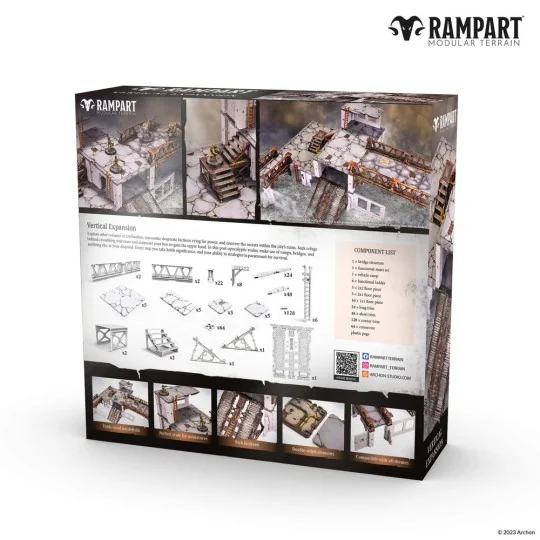 Modular Terrain: VERTICAL EXPANSION - Archon Studio RAM0009