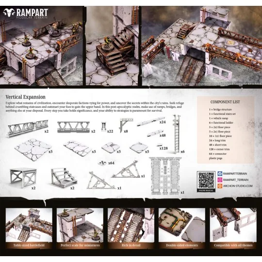 Modular Terrain: VERTICAL EXPANSION - Archon Studio RAM0009