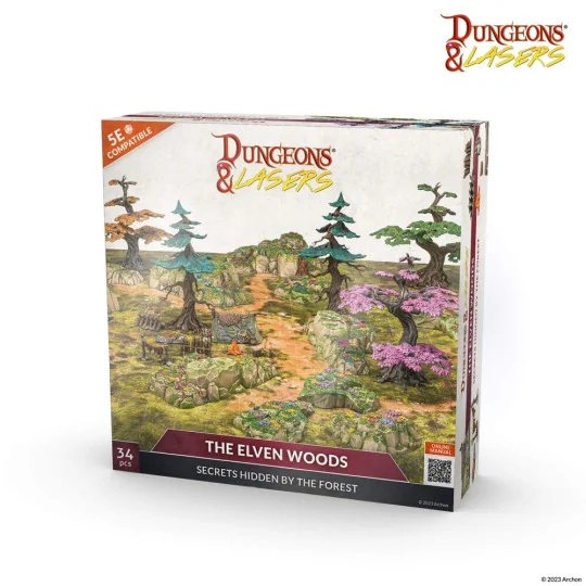 Dungeons & Lasers Starter Set: THE ELVEN WOODS - Archon Studio DNL0056
