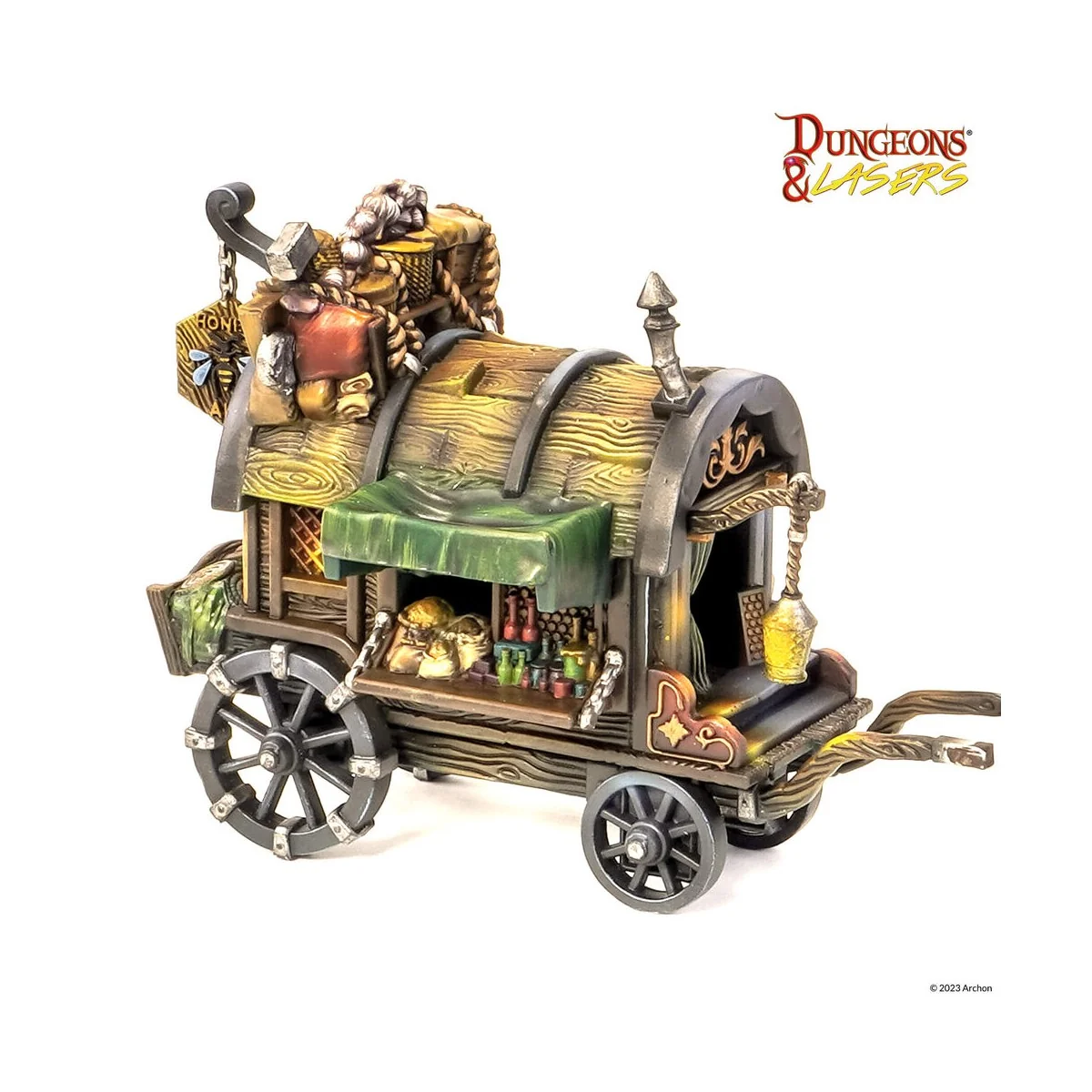 Dungeons & Lasers Miniatures: STAGECOACH - Archon Studio DNL0060