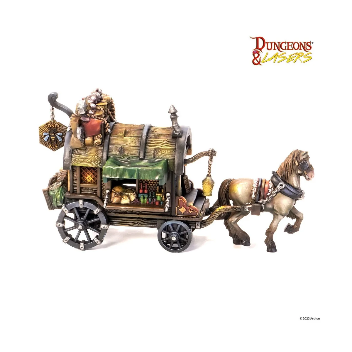 Dungeons & Lasers Miniatures: STAGECOACH - Archon Studio DNL0060