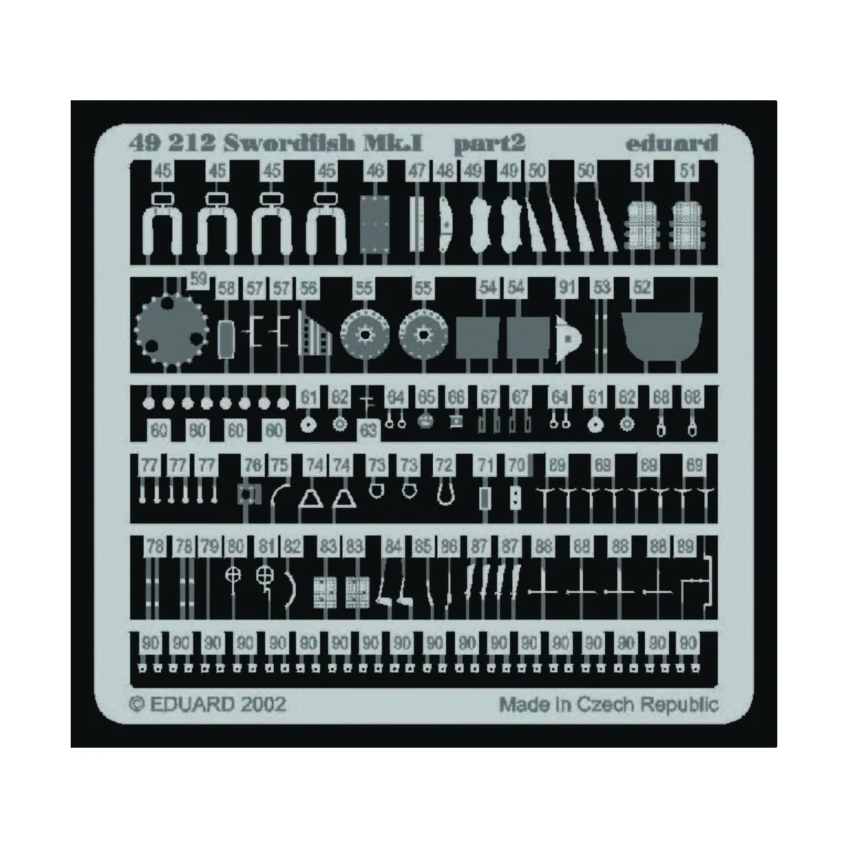 Swordfish Mk.I für Tamiya Bausatz - Eduard Accessories 49212