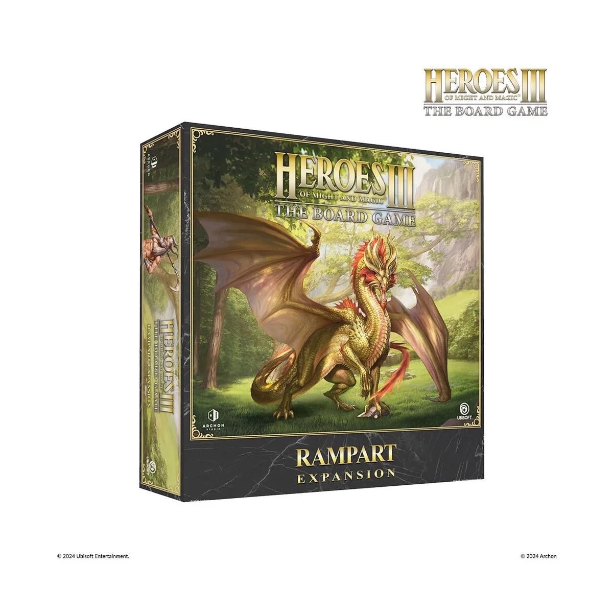 Heroes of Might and Magic III: The Board Game Rampart Expansion (EN...