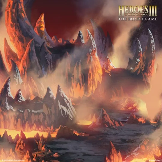 Heroes of Might and Magic III: The Board Game Inferno Expansion (EN...