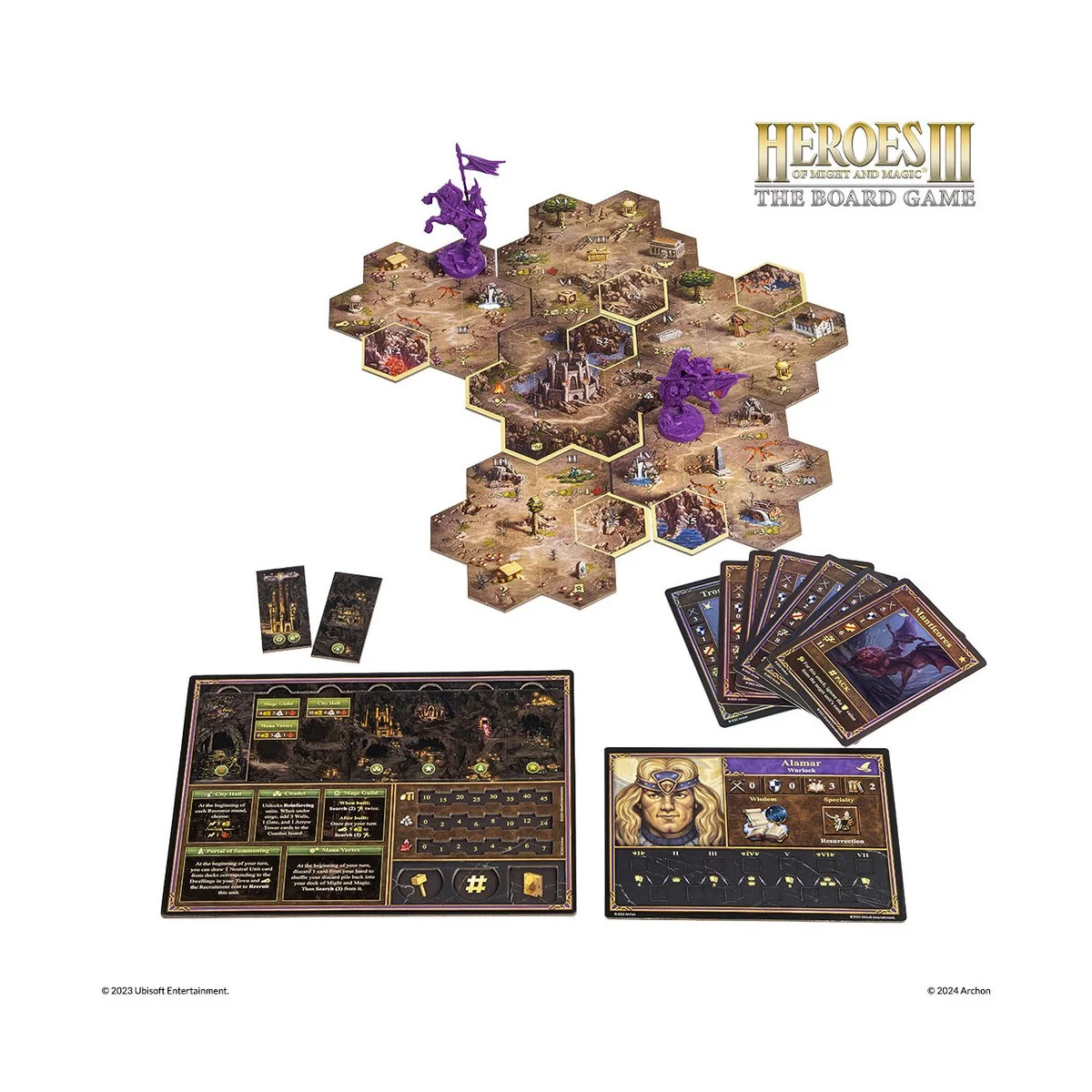 Heroes of Might and Magic III: The Board Game Core Game (DE) - Arch...