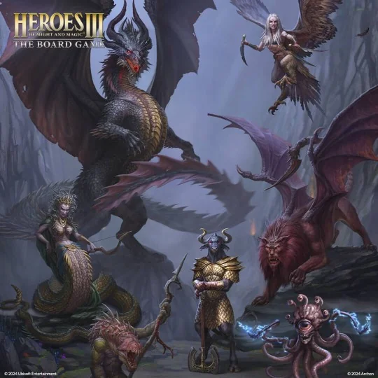 Heroes of Might and Magic III: The Board Game Core Game (DE) - Arch...