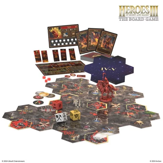 Heroes of Might and Magic III: The Board Game Inferno Expansion (DE...