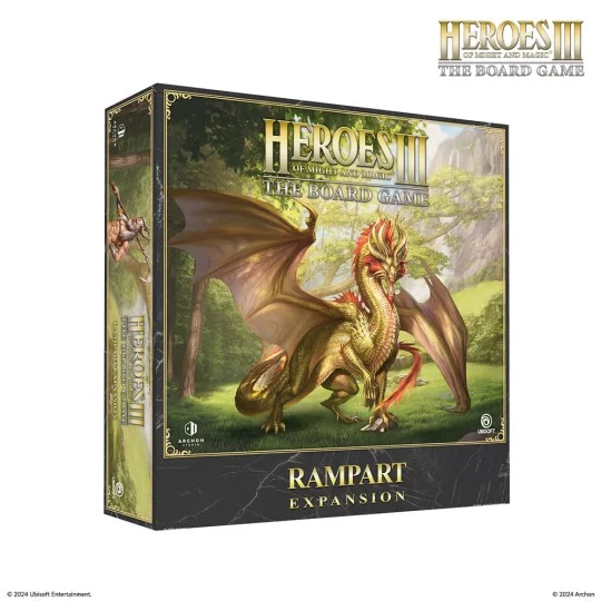 Heroes of Might and Magic III: The Board Game Rampart Expansion (PL...