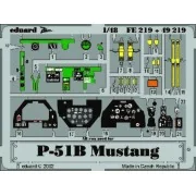 P-51B Mustang für Tamiya Bausatz - Eduard Accessories 49219