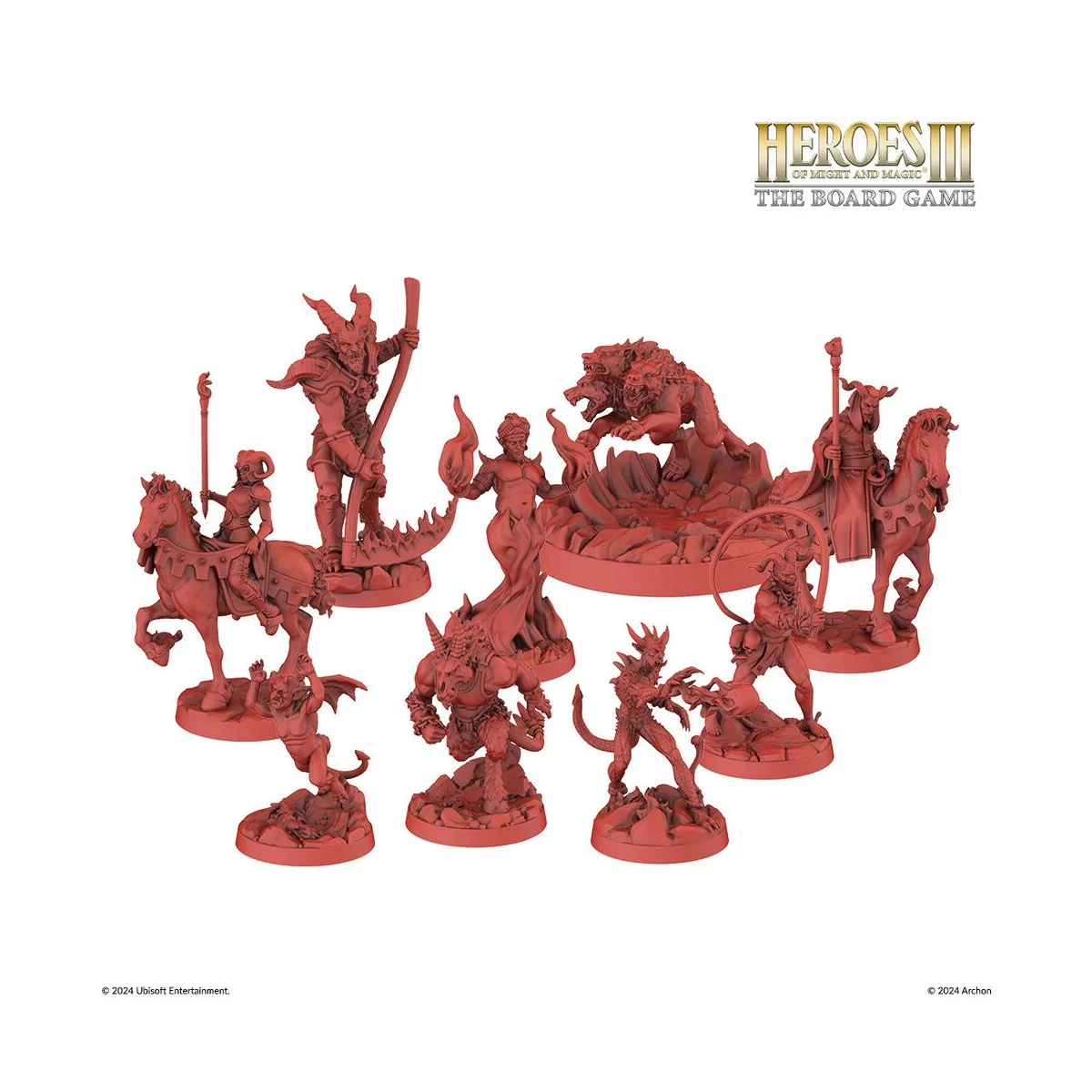 Heroes of Might and Magic III: The Board Game Inferno Expansion (PL...